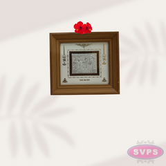 999 Silver Tirupathi Balaji With Thayar Photo Frame