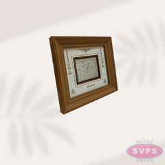 999 Silver Tirupathi Balaji With Thayar Photo Frame