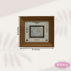 999 Silver Tirupathi Balaji With Thayar Photo Frame