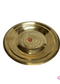 Brass Thambalam Plate – Traditional Round Brass Plate for Pooja, Aarti & Religious Ceremonies