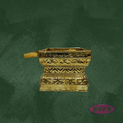 Brass Abhisheka Patra Plate with Somasutra – Tirumanjana Peetam for Pooja