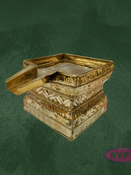 Brass Abhishek Patra Plate (Soma Sutra / Somasutra / Somsutra)