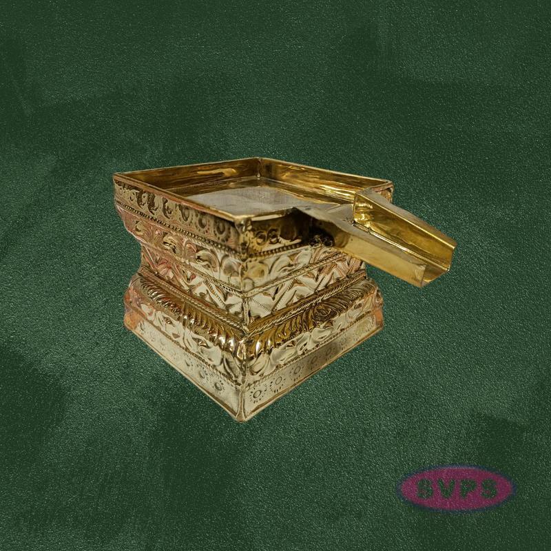 Brass Abhishek Patra Plate (Soma Sutra / Somasutra / Somsutra)