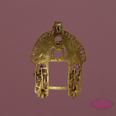 Brass Tiruvachi / Prabhavali for God Idols | Handcrafted Temple Arch