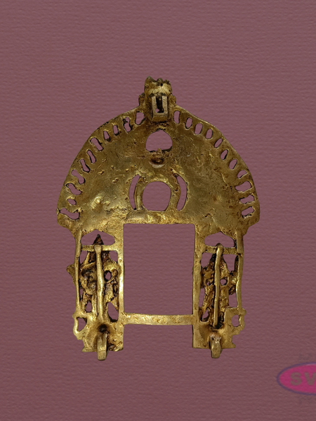 Brass Tiruvachi / Prabhavali for God Idols | Handcrafted Temple Arch