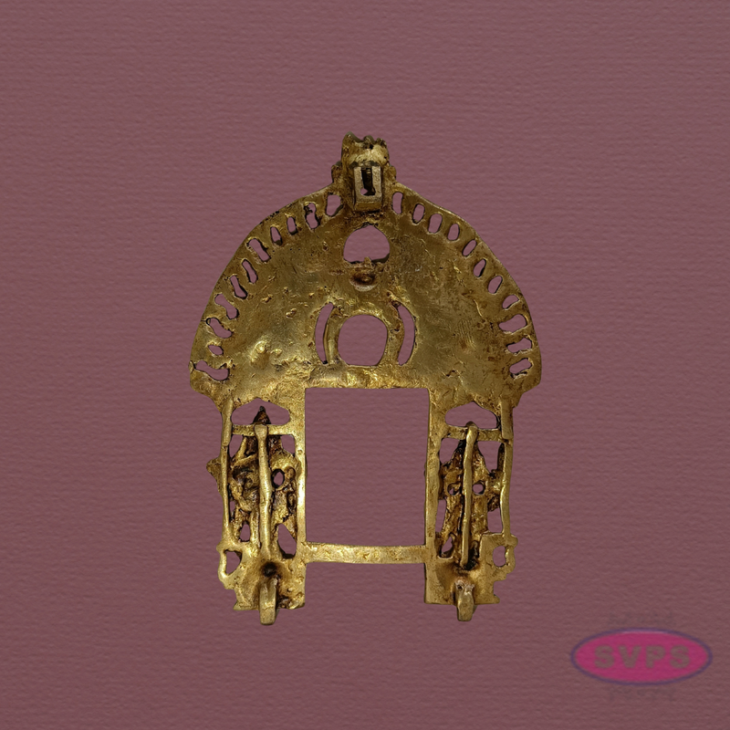 Brass Tiruvachi / Prabhavali for God Idols | Handcrafted Temple Arch