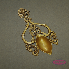 Handcrafted Brass Aarti Ladel for Pooja & Temple Use