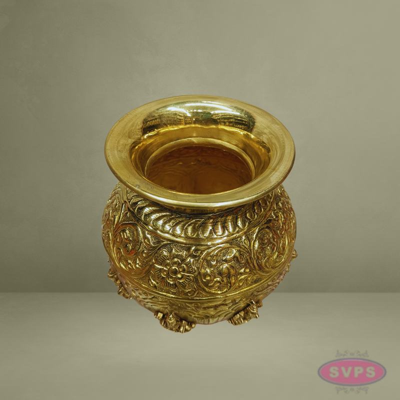 Ashtalakshmi Brass Kalash – Auspicious Decor