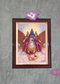 Antique Vishnu Garuda Vahan Photo Frame