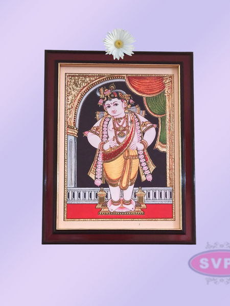 Antique Vittobha Krishna Photo Frame