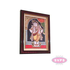 Antique Vittobha Krishna Photo Frame