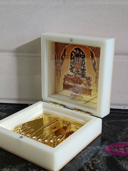 Ayodhya Ram Lala Small Size Padhuka Box