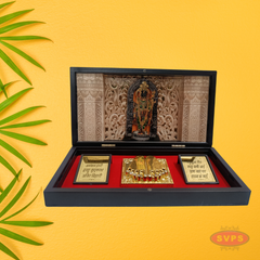 Gold Plated Ayodhya Ram Lalla Padam Box