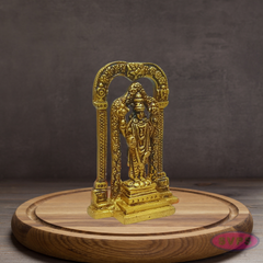 Brass Lord Venkateswara Idol with Prabhavali Arch