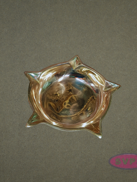 Handcrafted Brass Deepam – 5-Point Star Design