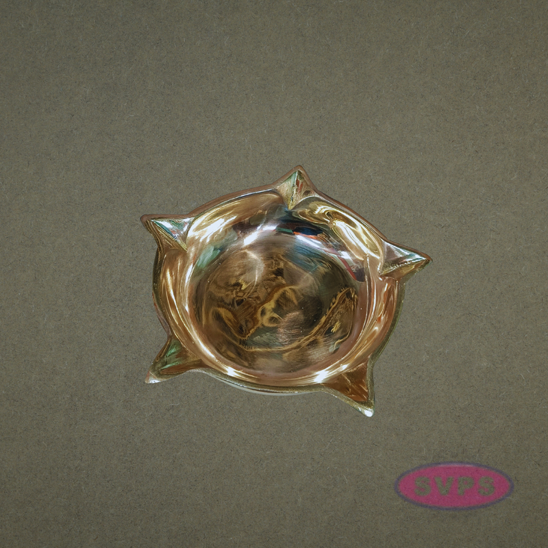 Handcrafted Brass Deepam – 5-Point Star Design