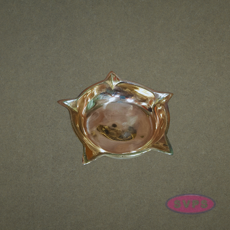 Handcrafted Brass Deepam – 5-Point Star Design