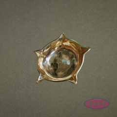 Handcrafted Brass Deepam – 5-Point Star Design