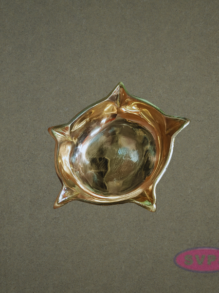 Handcrafted Brass Deepam – 5-Point Star Design