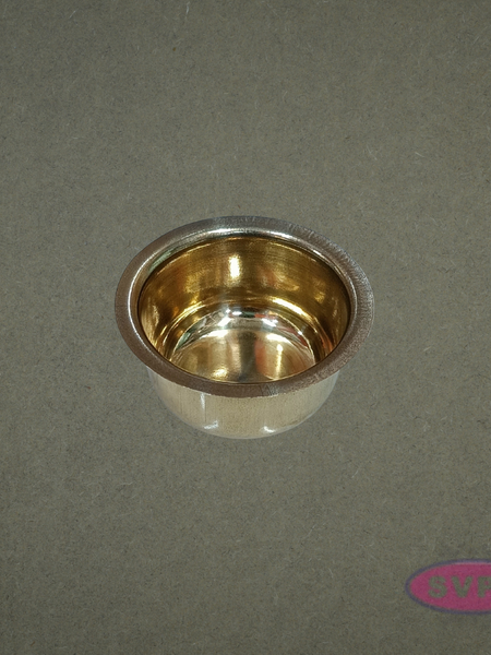 Brass Chandan Pela Small  – Traditional Pooja Vessel