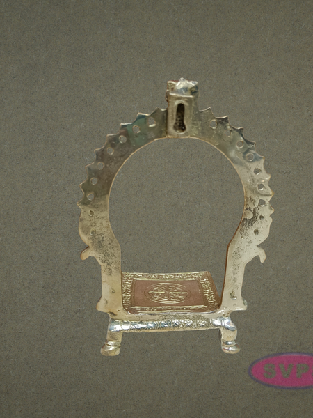 Antique Finish Brass Prabhavalai for God Idols | Decorative Temple Arch