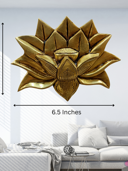 Bass Lotus Wall Hanging For Home Decor