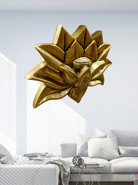 Bass Lotus Wall Hanging For Home Decor