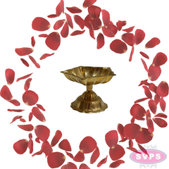 Brass 5 Face Diya For Daily Puja