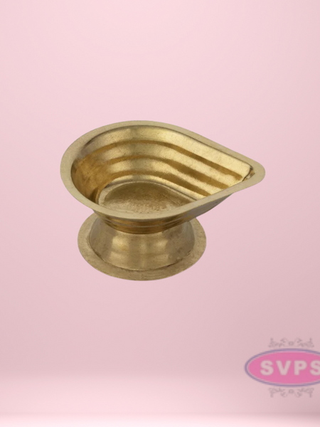 Brass Agal Vilakku / Lamp With Base For Pooja