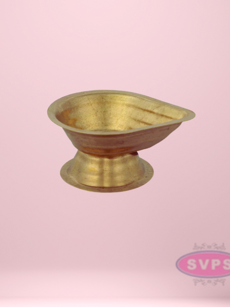 Brass Agal Vilakku / Lamp With Base For Pooja