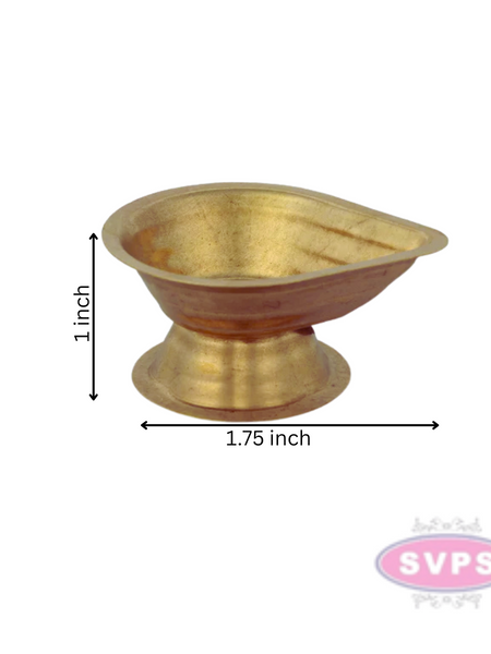 Brass Agal Vilakku / Lamp With Base For Pooja