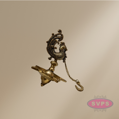 Brass Annam 5 Face Hanging Diya For Pooja