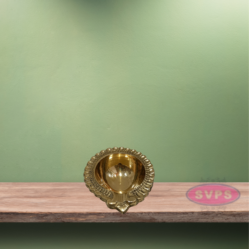 Brass Antique Kuber Diya Deepak Deepam For Daily Puja  Festive Time