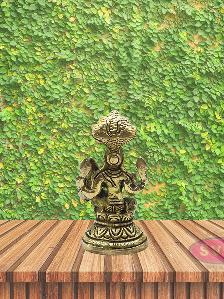Brass Antique Sri Lakshmi Hayagreevar  Vigraham / Idol