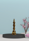 Brass Bell With Wooden Hand