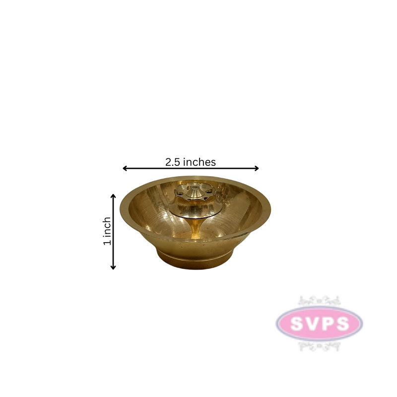 Brass Bowl Shape Agarbathi Stand