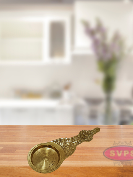 Brass Camphor Holder  Karpoora Karandi