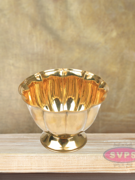 Brass Chandhan / Kumkum / Turmeric / Sandal / Haldi Bowl