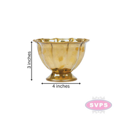 Brass Chandhan / Kumkum / Turmeric / Sandal / Haldi Bowl