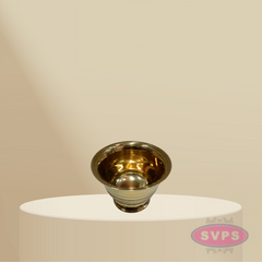 Brass Chandhan Turmeric Kumkum Bowl
