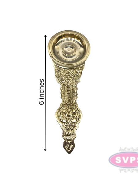 Brass Dhoobakarandi / Soodakarandi / Karpoora Arthi