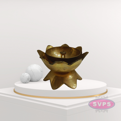 Brass Fancy Lotus Pooja Diya