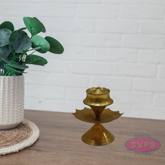 Brass Flower Shape Incense Stick Holder
