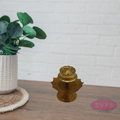 Brass Flower Shape Incense Stick Holder