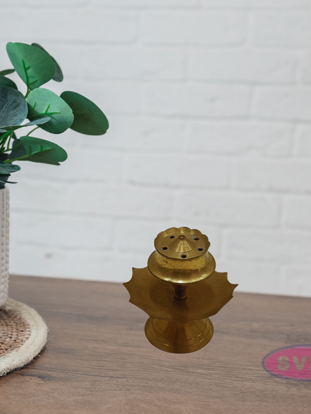 Brass Flower Shape Incense Stick Holder
