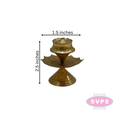 Brass Flower Shape Incense Stick Holder