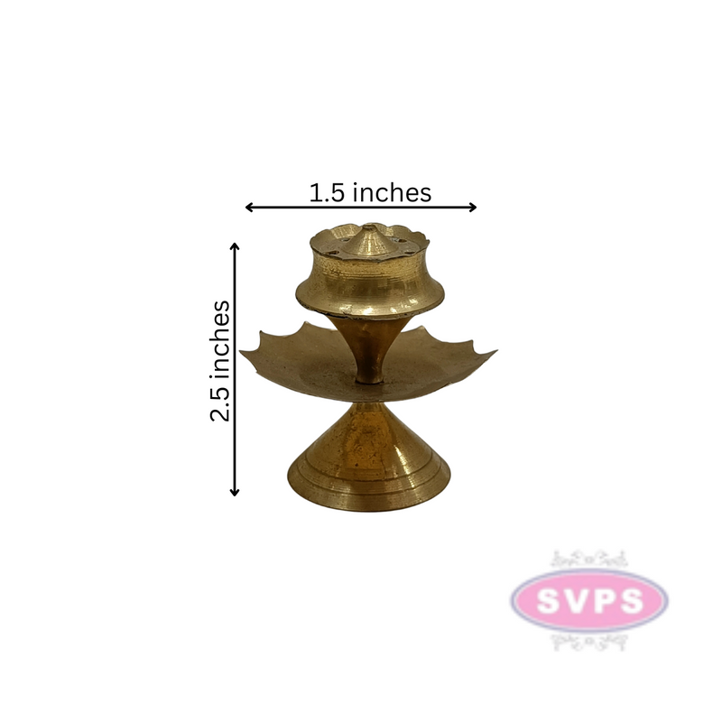 Brass Flower Shape Incense Stick Holder