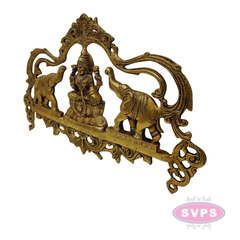 Brass Gajalakshmi Wall Hanging