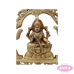 Brass Gajalakshmi Wall Hanging