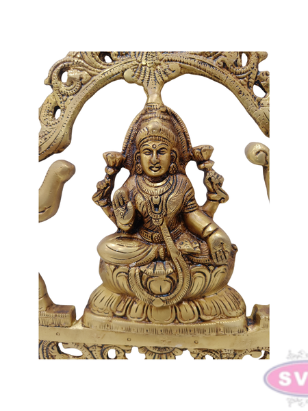 Brass Gajalakshmi Wall Hanging